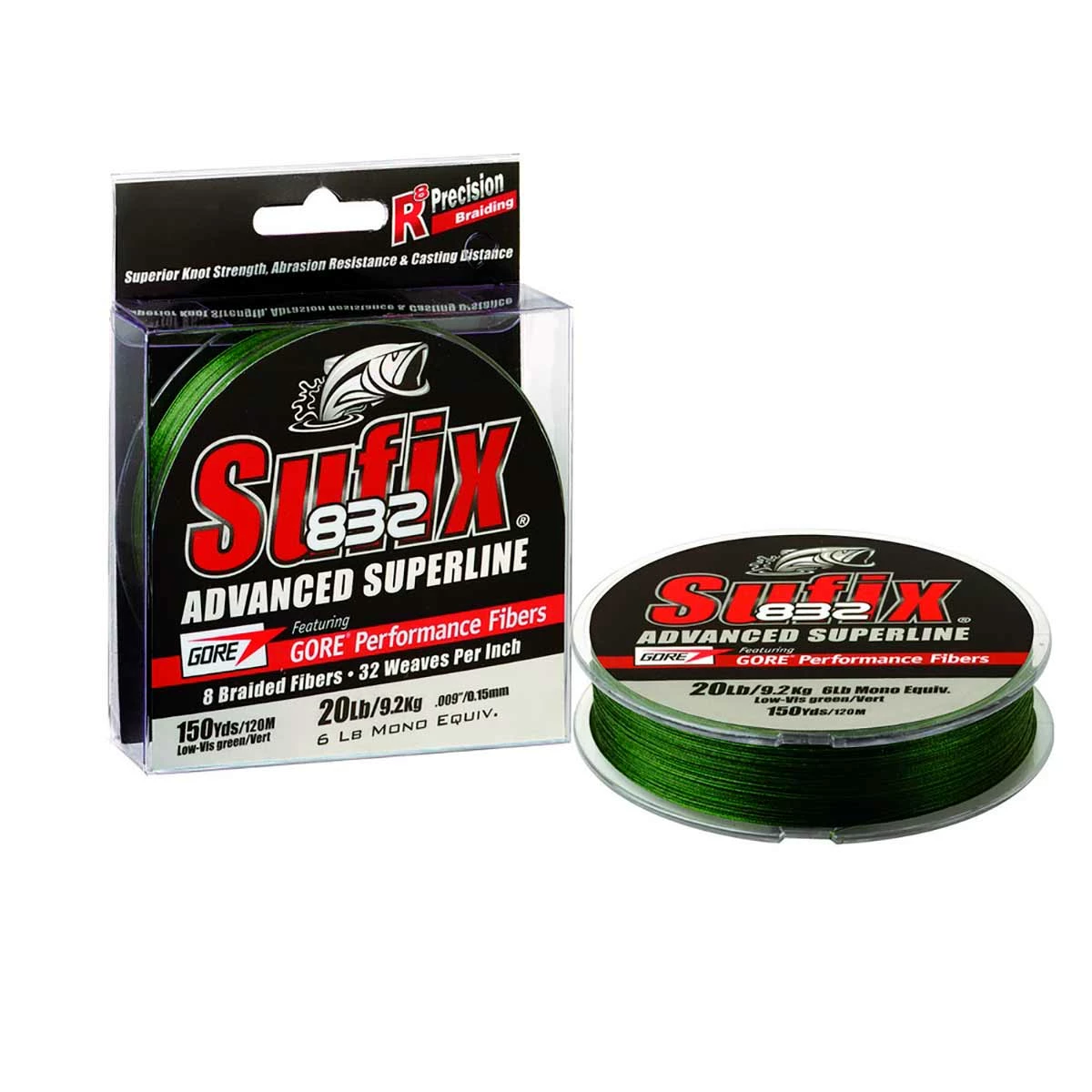 Beste salg ✨ Produkter Sufix 832 Braid Lo-Vis Green 250m 0,15mm 🎁 1 Beste salg ✨ Produkter Sufix 832 Braid Lo-Vis Green 250m 0,15mm 🎁