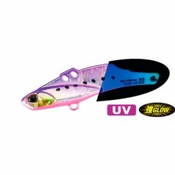 Kjøpe ⌛ Produkter DUO Metal Garage Plate-Vib Tachiou Limited 20g – UV Purple Sardine Glow Tail 🔔
